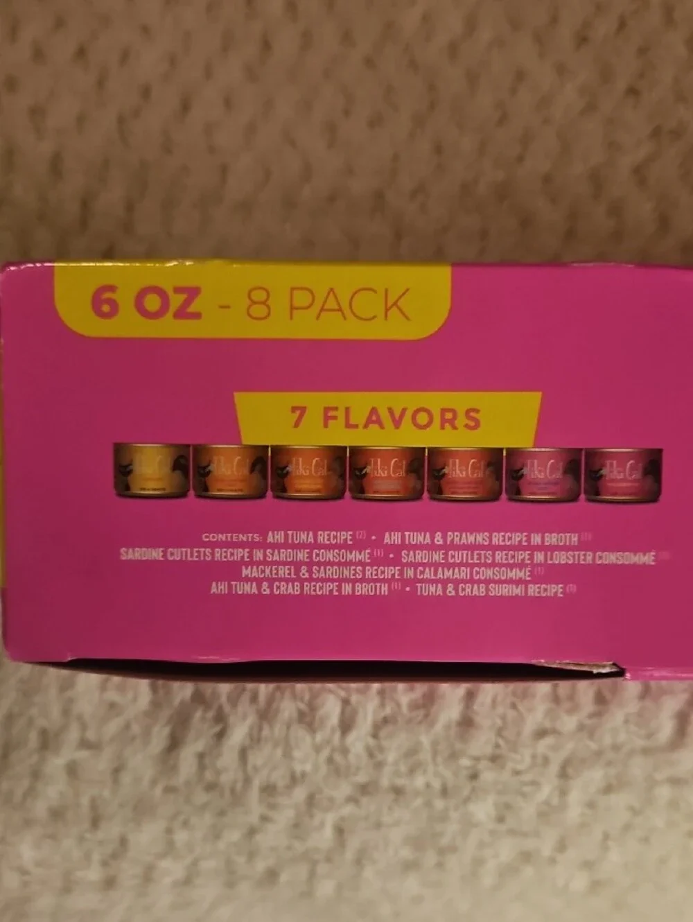 Grill Wet Cat Food Variety Pack - Pink